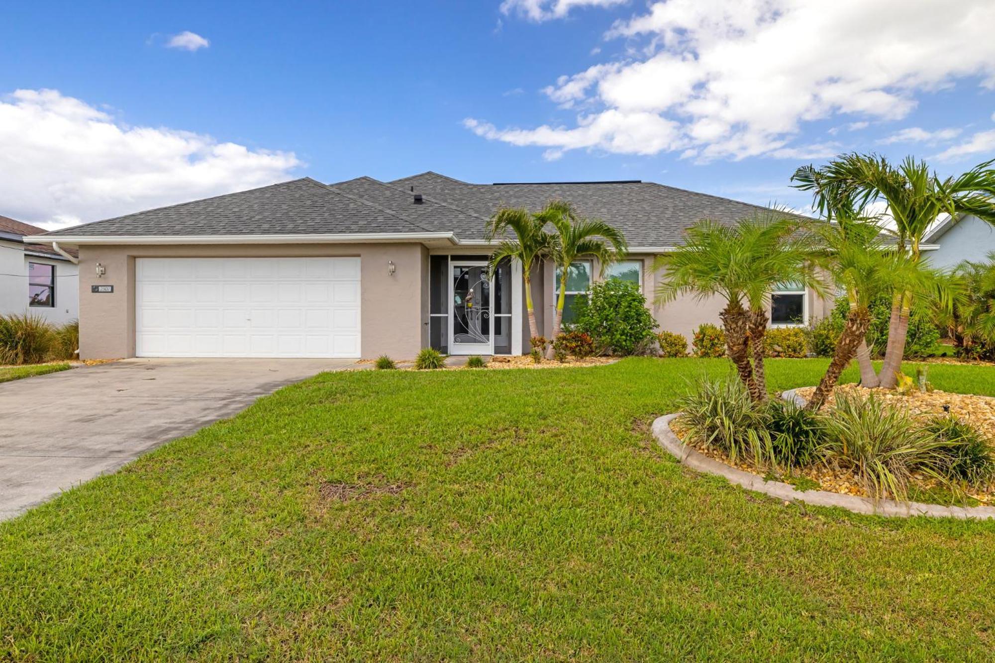 Fully Remodeled Electric-Heated Pool Home On Gulf-Access Canal - Villa Sunny Cape Coral Dış mekan fotoğraf